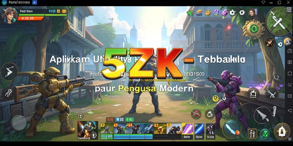 Tampilan antarmuka yang intuitif dan modern dari 5ZK.