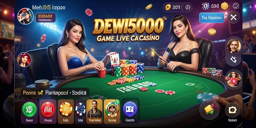 Tampilan menarik dan gameplay mendebarkan di DEWI5000.