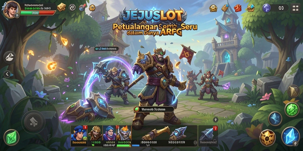 Tampilan gameplay JEJUSLOT yang seru dan menakjubkan.