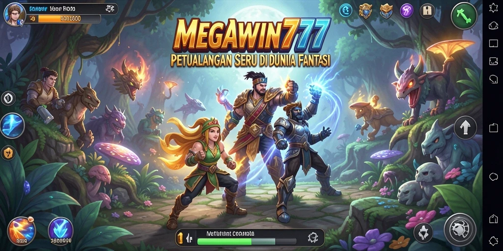 Tangkapan layar gameplay seru dari MEGAWIN777 dengan grafik memukau.