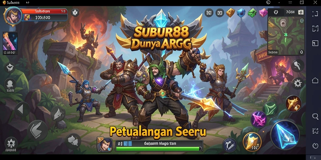 Gameplay menarik SUBUR88 yang penuh aksi ARPG.